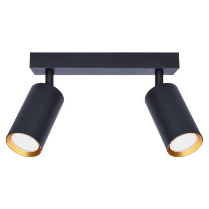Brilagi - Spotlight SELE 2xGU10/30W/230V svart/guld