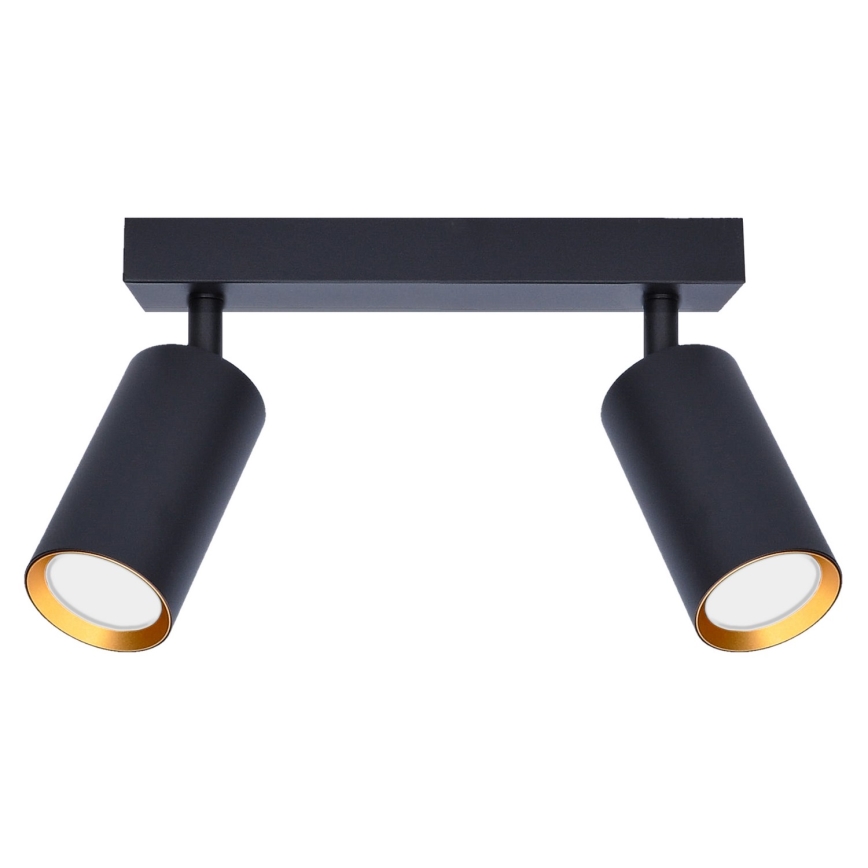 Brilagi - Spotlight SELE 2xGU10/30W/230V svart/guld