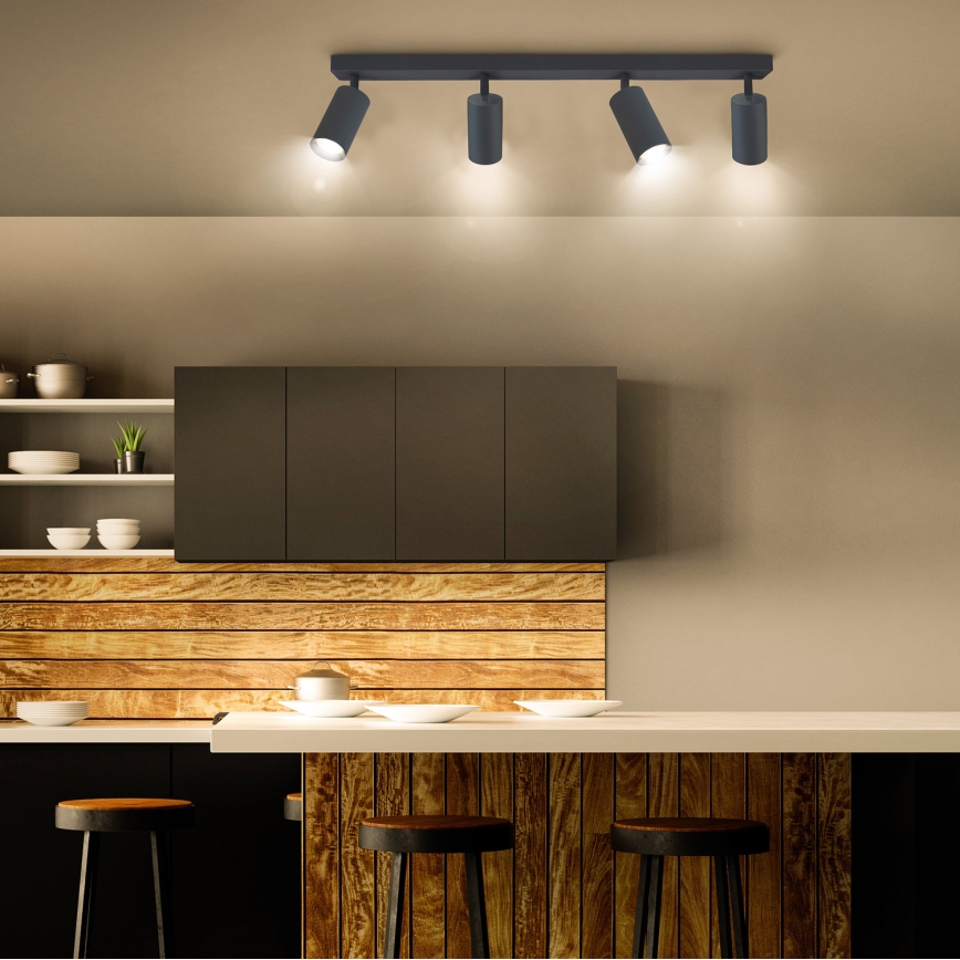 Brilagi - Spotlight SELE 4xGU10/30W/230V antracit