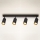 Brilagi - Spotlight SELE 4xGU10/30W/230V svart/guld