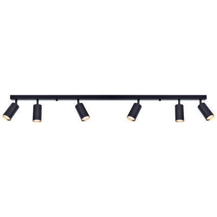 Brilagi - Spotlight SELE 6xGU10/30W/230V svart/guld