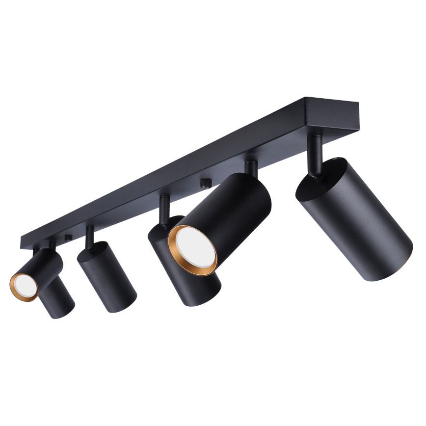 Brilagi - Spotlight SELE 6xGU10/30W/230V svart/guld