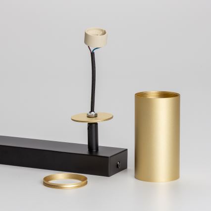 Brilagi - Spotlight SELE GOLDEN 2xGU10/30W/230V svart/guld