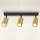 Brilagi - Spotlight SELE GOLDEN 3xGU10/30W/230V svart/guld