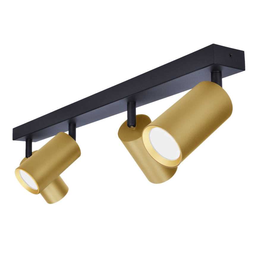 Brilagi - Spotlight SELE GOLDEN 4xGU10/30W/230V svart/guld