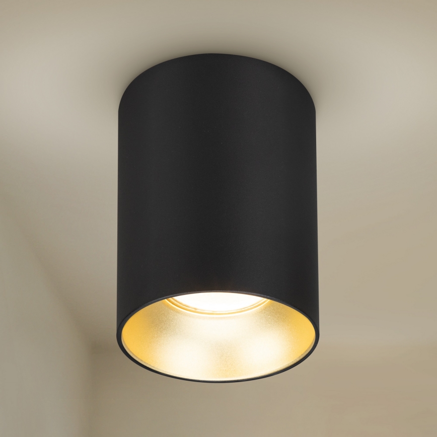Brilagi - Spotlight TRINE 1xGU10/30W/230V svart/guld