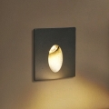 Brilagi - STAIRDOT infälld LED-utomhusarmatur LED/2W/230V svart IP65 fyrkantig