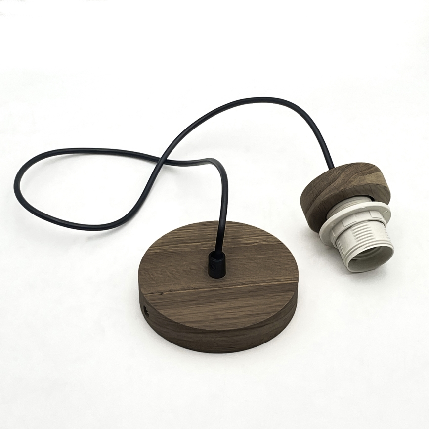 Brilagi - Taklampa ANTHONY 1xE27/60W/230V ek valnöt/brun