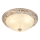 Brilagi - Taklampa ARIADNA 3xE27/60W/230V guld/grädde/patina