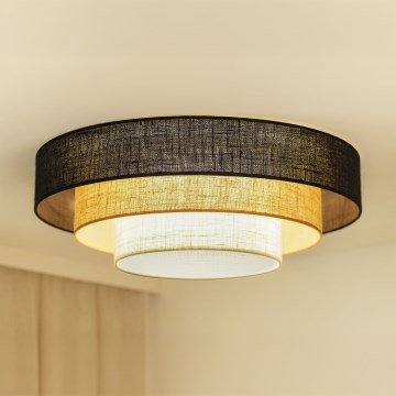 Brilagi - Taklampa ASPEN LUNETA LED/12W/230V diameter 60 cm 3000K/4000K/6400K svart/beige/grädde