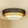 Brilagi - Taklampa ASPEN LUNETA LED/12W/230V diameter 60 cm 3000K/4000K/6400K svart/beige/grädde