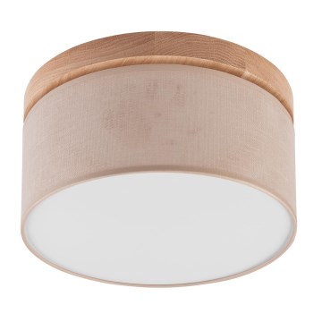 Brilagi - Taklampa BELLADONNA 1xE27/15W/230V beige/ek