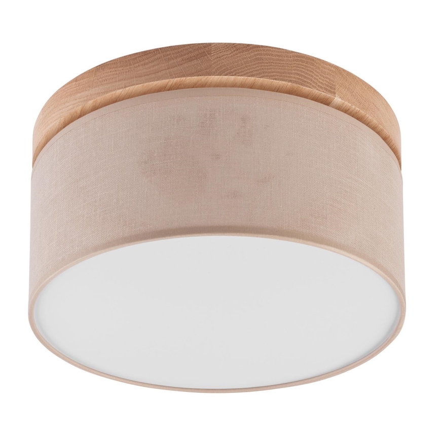 Brilagi - Taklampa BELLADONNA 1xE27/15W/230V beige/ek