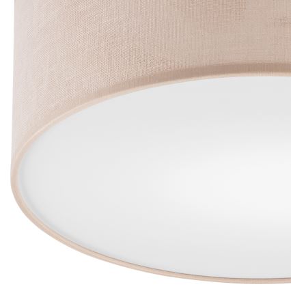 Brilagi - Taklampa BELLADONNA 1xE27/15W/230V beige/ek