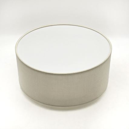 Brilagi - Taklampa BELLADONNA 1xE27/15W/230V diameter 30 cm grädde/ek
