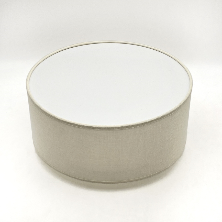 Brilagi - Taklampa BELLADONNA 1xE27/15W/230V diameter 30 cm grädde/ek