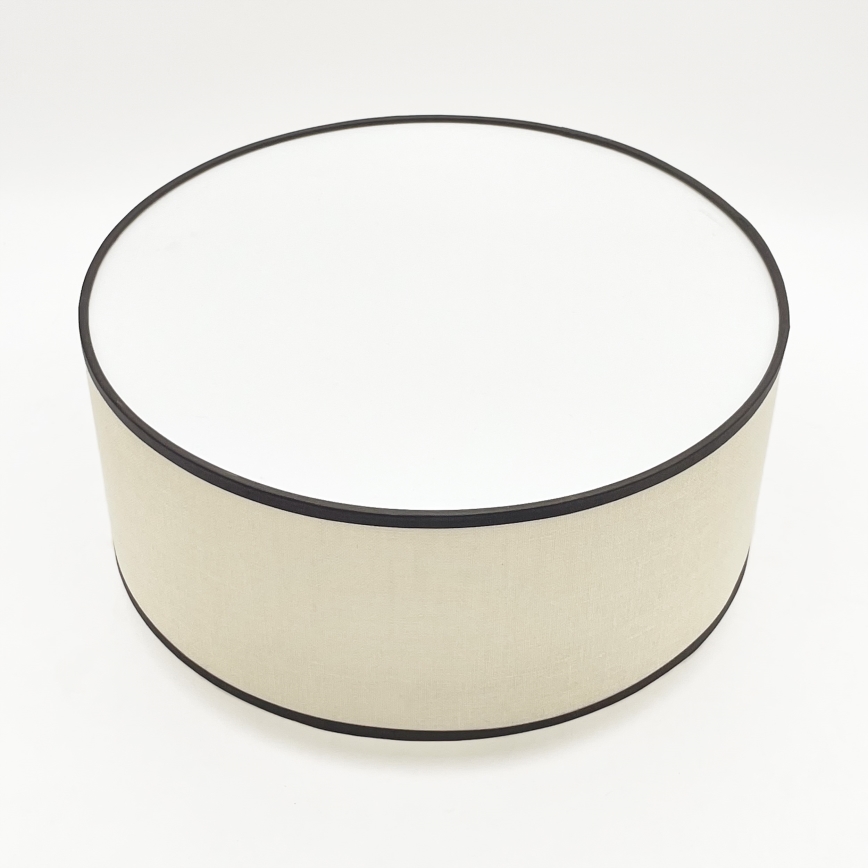 Brilagi - Taklampa BELLADONNA 1xE27/15W/230V diameter 30 cm grädde/ek