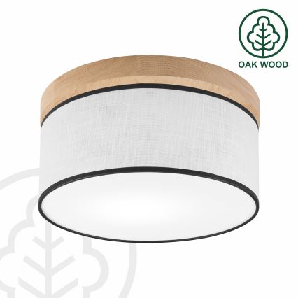 Brilagi - Taklampa BELLADONNA 1xE27/15W/230V diameter 30 cm vit/ek