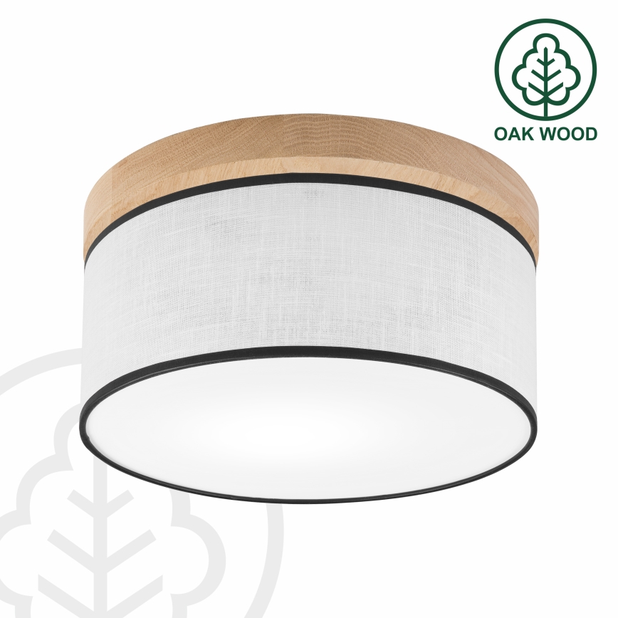 Brilagi - Taklampa BELLADONNA 1xE27/15W/230V diameter 30 cm vit/ek