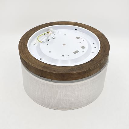 Brilagi - Taklampa BELLADONNA 1xE27/15W/230V diameter 30 cm vit/ek