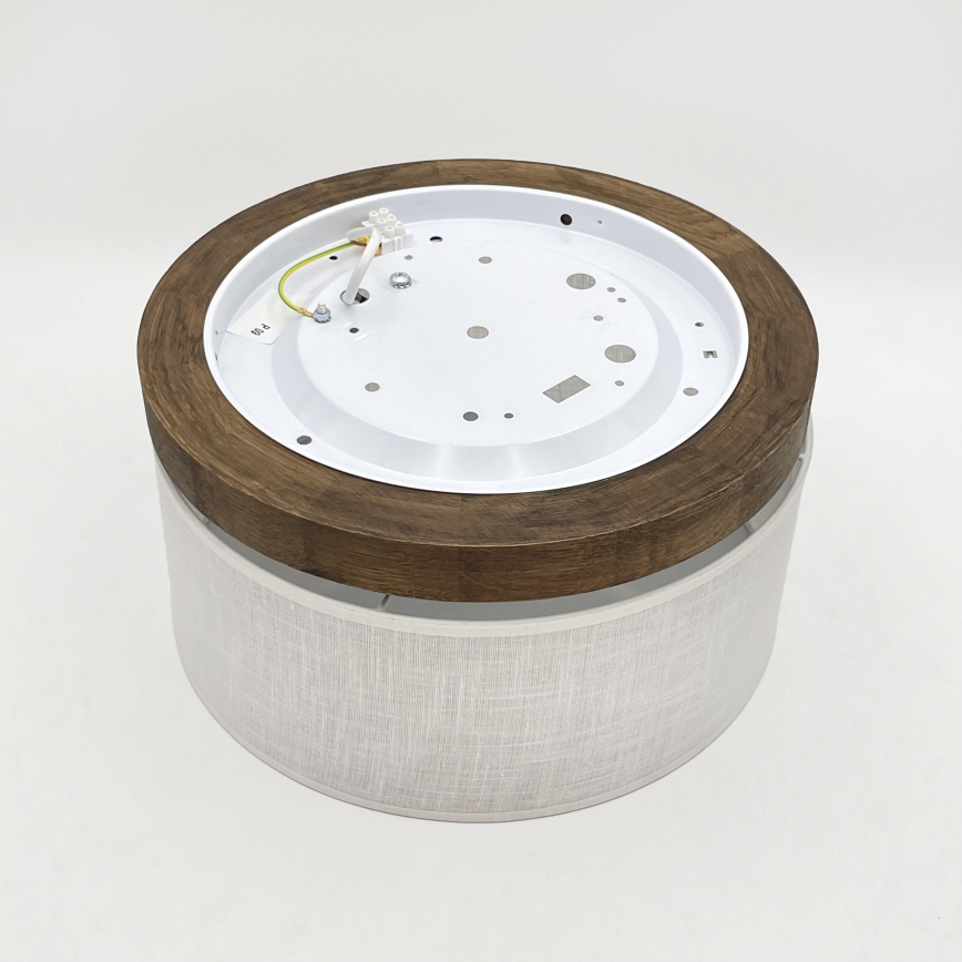 Brilagi - Taklampa BELLADONNA 1xE27/15W/230V diameter 30 cm vit/ek