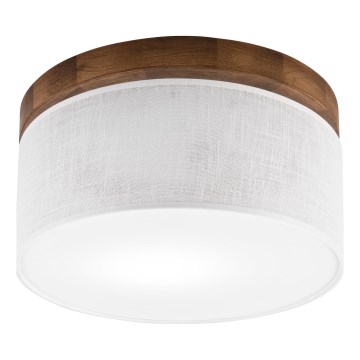Brilagi - Taklampa BELLADONNA 1xE27/15W/230V diameter 30 cm vit/ek körsbär