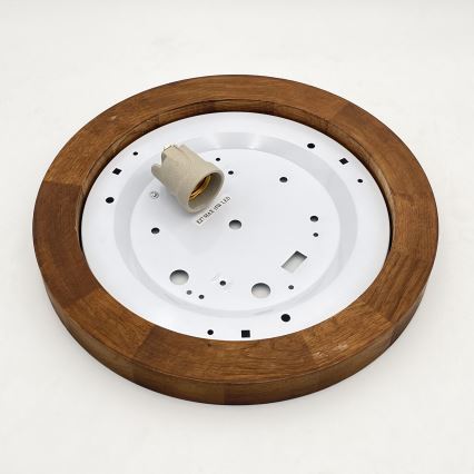 Brilagi - Taklampa BELLADONNA 1xE27/15W/230V diameter 30 cm vit/ek körsbär