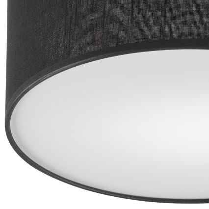 Brilagi - Taklampa BELLADONNA 1xE27/15W/230V svart/ek