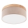 Brilagi - Taklampa BELLADONNA 2xE27/15W/230V beige/tall