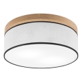 Brilagi - Taklampa BELLADONNA 2xE27/15W/230V diameter 40 cm vit/ek
