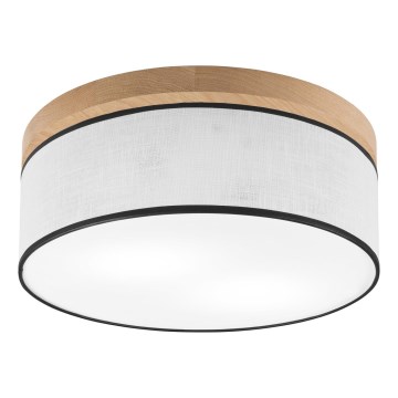 Brilagi - Taklampa BELLADONNA 2xE27/15W/230V diameter 40 cm vit/ek