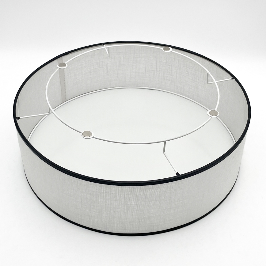 Brilagi - Taklampa BELLADONNA 2xE27/15W/230V diameter 40 cm vit/ek