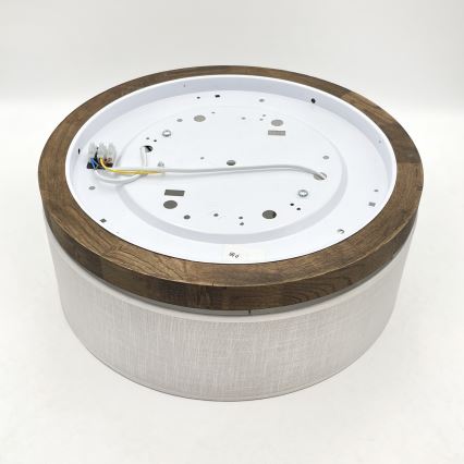 Brilagi - Taklampa BELLADONNA 2xE27/15W/230V diameter 40 cm vit/ek