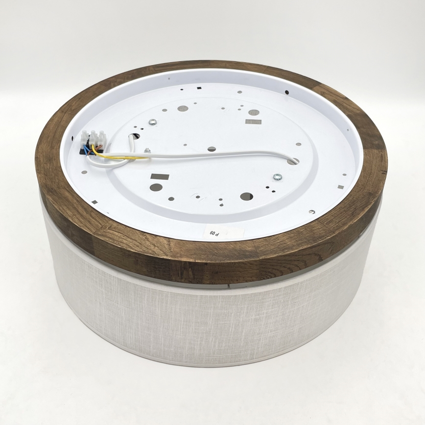 Brilagi - Taklampa BELLADONNA 2xE27/15W/230V diameter 40 cm vit/ek