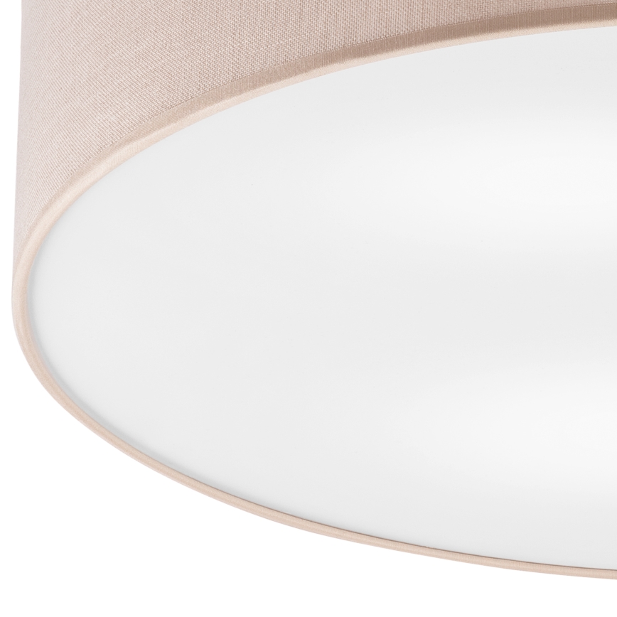 Brilagi - Taklampa BELLADONNA 3xE27/15W/230V beige/ek