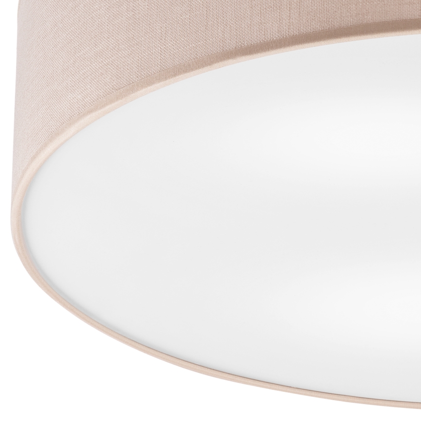 Brilagi - Taklampa BELLADONNA 3xE27/15W/230V beige/tall