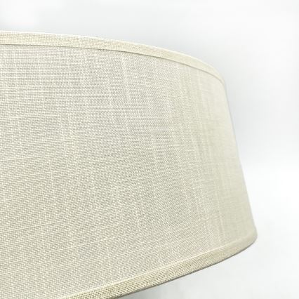 Brilagi - Taklampa BELLADONNA 3xE27/15W/230V diameter 50 cm grädde/ek