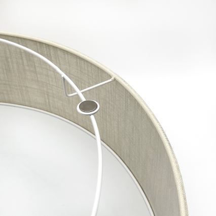 Brilagi - Taklampa BELLADONNA 3xE27/15W/230V diameter 50 cm grädde/ek