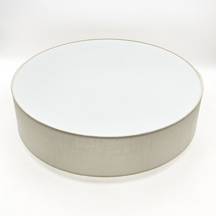 Brilagi - Taklampa BELLADONNA 3xE27/15W/230V diameter 50 cm grädde/ek