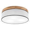 Brilagi - Taklampa BELLADONNA 3xE27/15W/230V diameter 50 cm vit/ek