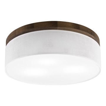 Brilagi - Taklampa BELLADONNA 3xE27/15W/230V diameter 50 cm vit/ek