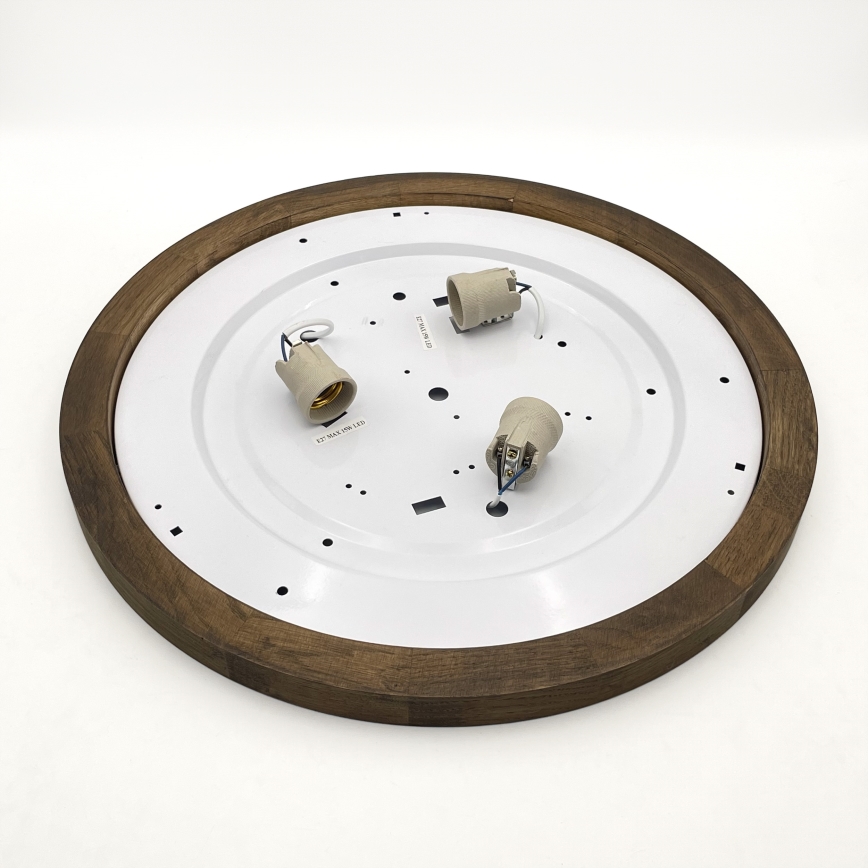 Brilagi - Taklampa BELLADONNA 3xE27/15W/230V diameter 50 cm vit/ek