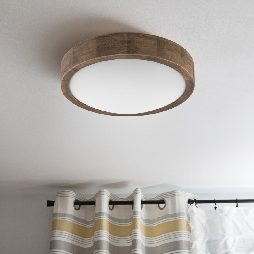 Brilagi - Taklampa CARVALHO SLIM 1xE27/60W/230V ek diameter 27 cm