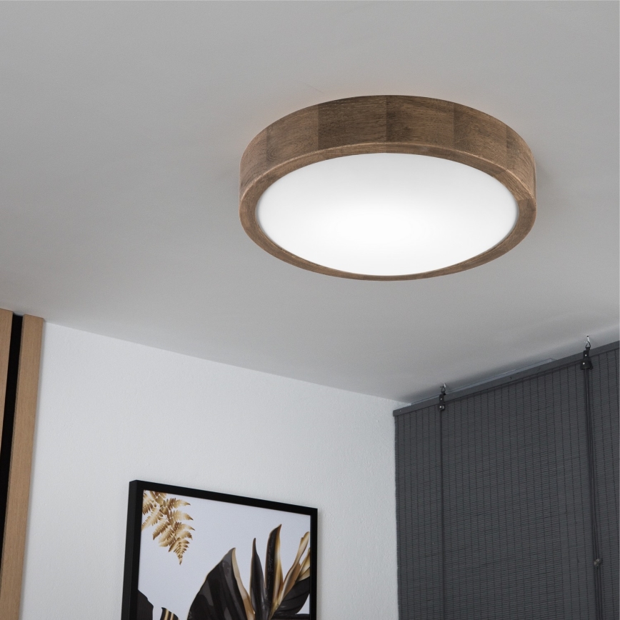 Brilagi - Taklampa CARVALHO SLIM 1xE27/60W/230V ek diameter 27 cm