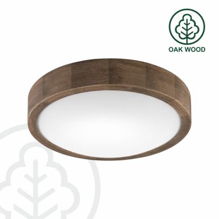Brilagi - Taklampa CARVALHO SLIM 1xE27/60W/230V ek diameter 27 cm