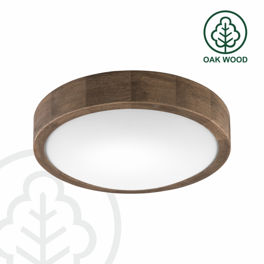 Brilagi - Taklampa CARVALHO SLIM 1xE27/60W/230V ek diameter 27 cm