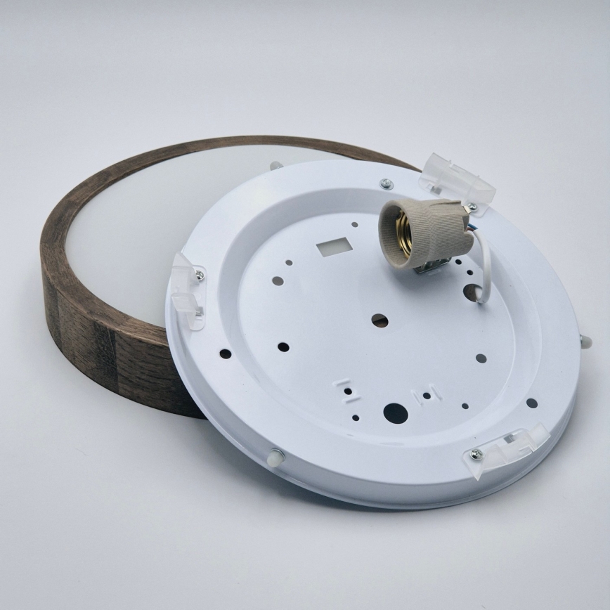 Brilagi - Taklampa CARVALHO SLIM 1xE27/60W/230V ek diameter 27 cm