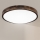 Brilagi - Taklampa CARVALHO SMOKEY 3xE27/60W/230V ek Ø 47,5 cm