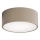 Brilagi - Taklampa CLARE 1xE27/24W/230V diameter 20 cm beige