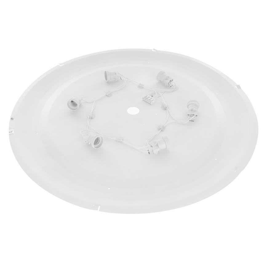 Brilagi - Taklampa CLARE 6xE27/24W/230V diameter 80 cm svart